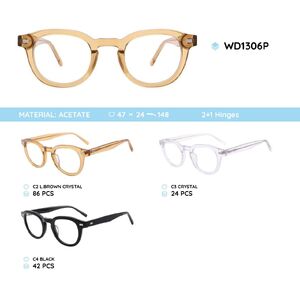 Plastic frames for glasses acetate material WD1306P