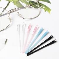 Plastic glasses sleeves B27, length 72 mm, round hole 1.4 mm (price for a  pair)