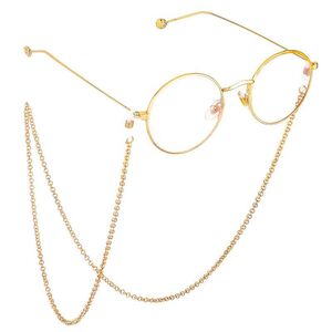 Металлическая нескользящая цепочка, для очков и масок GL681