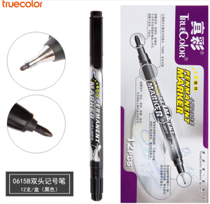 Маркер для разметки линз двусторонний на масляной основе 0615B, цена за 1 штуку