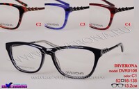 Plastic frames for glasses acetate material DIVERONA DVR0108
