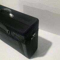 Передвижной бокс-рюкзак (ящик, чемодан, кейс, кофр, органайзер, витрина) на колёсах для оправ и очков на 180 мест JS-C191111