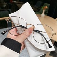 Металлические очки с защитой от синего света Blue Block FENQI F58022