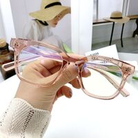 Оправа гибридная, металл + TR90, линзы с Blue Block покрытием SANTA K8009-1