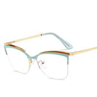Metal glasses with blue light and UV protection 9706-GT