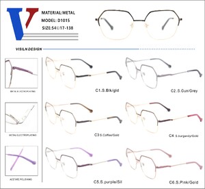 Оправа металлическая полуободковая с флексом D1015-DA