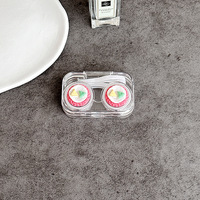 Мини-набор для мягких контактных линз W806透明蛋糕