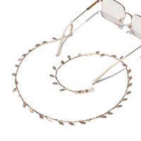 Rhinestone glasses chain GL1254