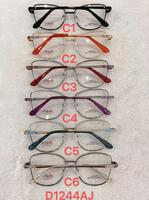 Metal frames for glasses with flex hinges Defile D1244AJ