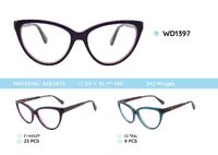 Plastic acetate eyeglasses frame for women WD1397
