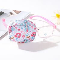 3D occluder for glasses, children's eye cartoon eye patch mask for amblyopia, strabismus, after surgery