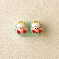 Mini soft contact lens kit retractable W-CT30红脚脚