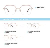 Metal women's frames for glasses MW4055