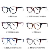 TR90 plastic frame or glasses with blue light protection, with spring hinges FA87228