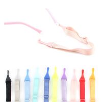 Glasses leather string cord in individual packaging, 73 cm length 