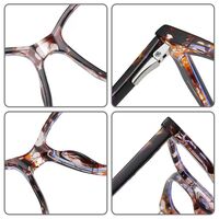 TR90 plastic frame or glasses with blue light protection, with spring hinges FA87230