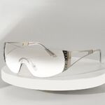 Metal rimless sunglasses with UV400 protection 2974-GT