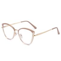 Combined frame glasses with blue light and UV protection 9749-GT