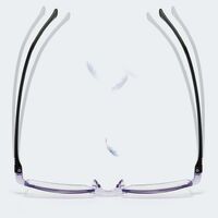 Очки пластиковые для чтения J11 с защитой Blue ray cut, чёрная оправа, диоптрии от +1.00 до +4.00, РМЦ=62-64