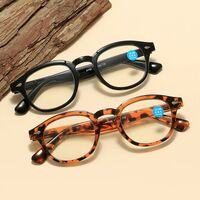 Plastic glasses for reading, with Blue ray cut protection and flex hinges, diopters from 0.00 to +4.00, RMC=62-64, KY006