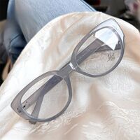 Plastic TR90 glasses with Blue ray cut, with case, KY27005