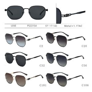 Polarized metal sunglasses Leke PS33154