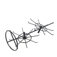 Стойка для аксессуаров и цепочек настольная двухуровневая разборная универсальная