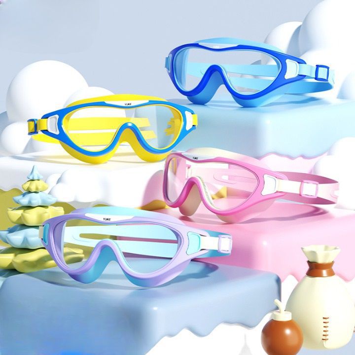 Swimming childrens (3-15 yers) waterproof anti-fog goggles YJ133-YU