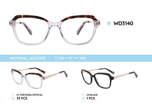 Plastic frames for glasses acetate material WD3140