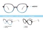 Plastic acetate eyeglasses frame for women WD3151