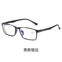 Plastic TR90 glasses for myopia, with Blue ray cut protection, diopters from 0.00 to -4.00, RMC=62-64, KY3021-6近视