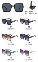 PC plastic sunglasses with metal hinge 6029W