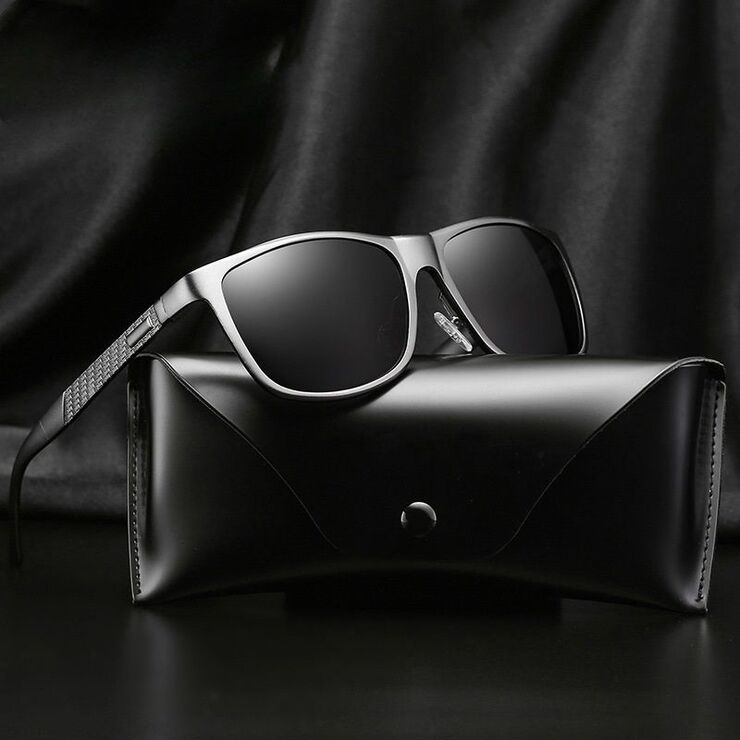 Поляризационные солнцезащитные алюминиево-магниевые очки с защитой UV400 2823-GT