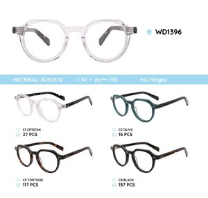 Plastic acetate eyeglasses frame for women WD1396
