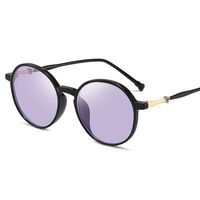 Очки пластиковые TR90 фотохромные с защитой от синего света 9733-GT