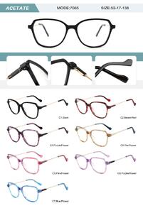 Оправа пластиковая из ацетата женская с флексом 7065-DA