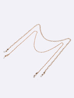 Set of two gold and silver glasses chain with tree of life medallion GM096