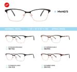 Оправа для очков металлическая женская с флексом MW4071