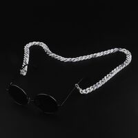 Acrylic non-slip chain, with 12 colors, for glasses and masks GB039
