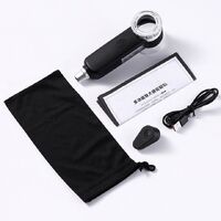 Лупа портативная карманная со подсветкой и УФ-светом 8019, диаметр: 28 мм, увеличение: 30X