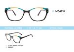 Plastic acetate eyeglasses frame for women WD4218