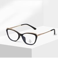 Combined frame (metal + TR90) with Blue Ray Cut protection lenses and flex MAMO TR8223