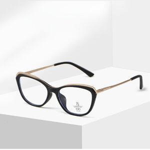 Оправа комбинированная (металл + TR90) с линзами Blue Ray Cut и флексами MAMO TR8223