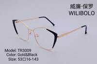 Оправа металл + TR90 ультратонкая с флексом Wilibolo TR3009