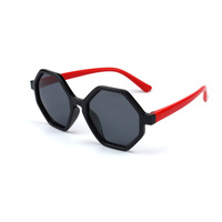 Polarized silicone sunglasses with UV400 protection for kids T11023