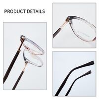 TR90 plastic frame or glasses with blue light protection, with spring hinges FA87226