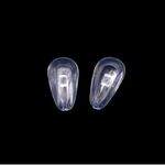 Носоупор силиконовый мягкий для очков с воздушной подушкой CY301, CY302, CY303, CY304, CY305, CY306, CY308 правый+левый,11*7.3/17*8.5 мм