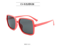 Polarized silicone sunglasses with UV400 protection for kids T11020