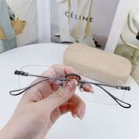 Оправа металлическая безободковая SANTA 01007