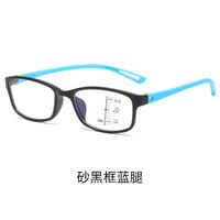 Plastic TR90 glasses for reading multi-focus, with Blue ray cut protection, diopters from +1.00 to +4.00, RMC=62-64, KY13017多焦点